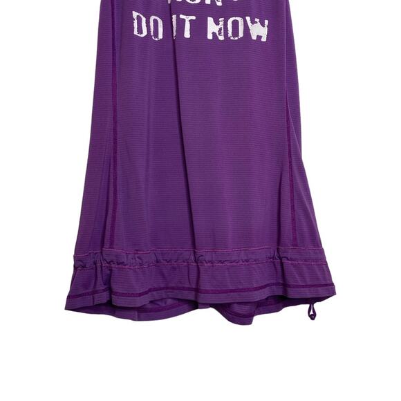 Lululemon Run Energy SL Adjustable Waist Tank Top Purple‎ Women’s Size 8 - Picture 6 of 13